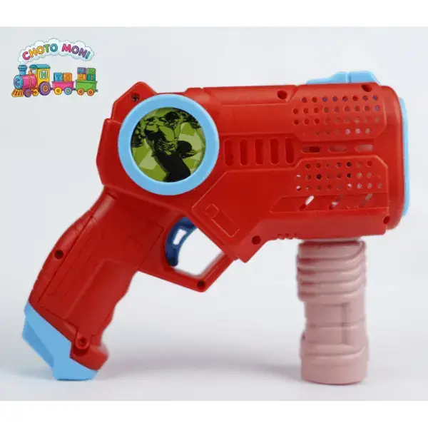 Automatic Bubble Gun Toy for Kids with 4 AA Batteries, 2 Bubble Liquid Bottles & Screwdriver – Electric Bubble Blower Machine (3+ Years)