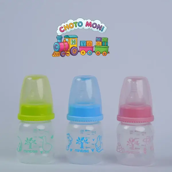 chotomoni Baby Feeding Bottle  0+ 3+ 6+ Months | Newborn to Toddler